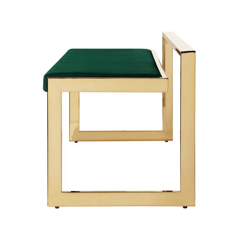 Velvet Bench Green Gold N949140