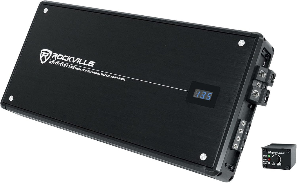 8000 Watt Peak Mono Car Amplifier R132