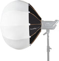 26in Lantern Softbox Light Modifier with Fabric Barn Doors X16604