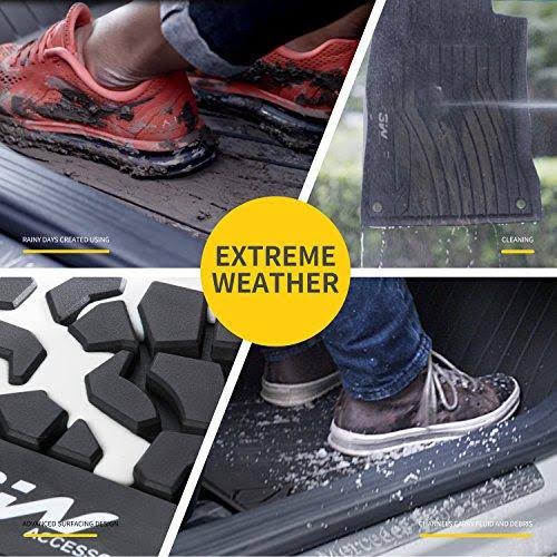 TPE Car Mats for Toyota Camry (2011-2017) Front & Rear Full Set Y62855