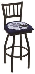 Black Wrinkle Swivel Bar Stool J782460
