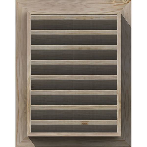 Primed Vertical Gable Vent S932382
