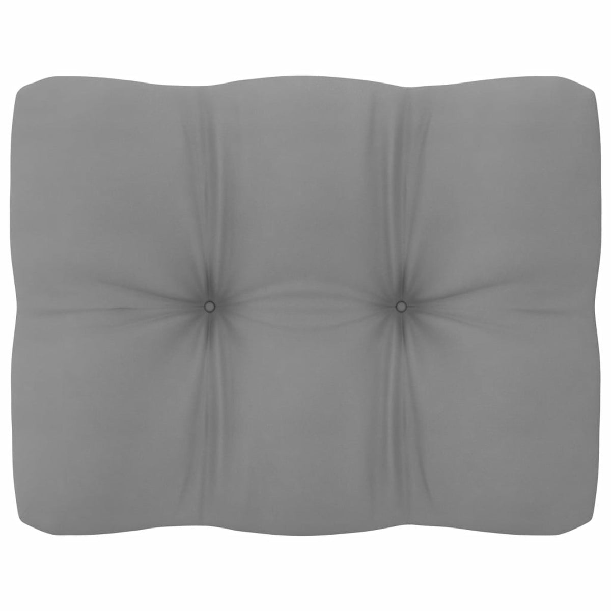 7 Piece Wood Garden Conversation Set Gray Cushioned Pinewood Sectional Sofa Set I24216