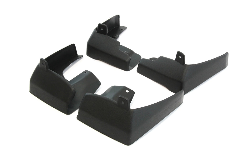 Mud Flaps Splash Guards Front and Rear Molded 4pc Full Set W738598