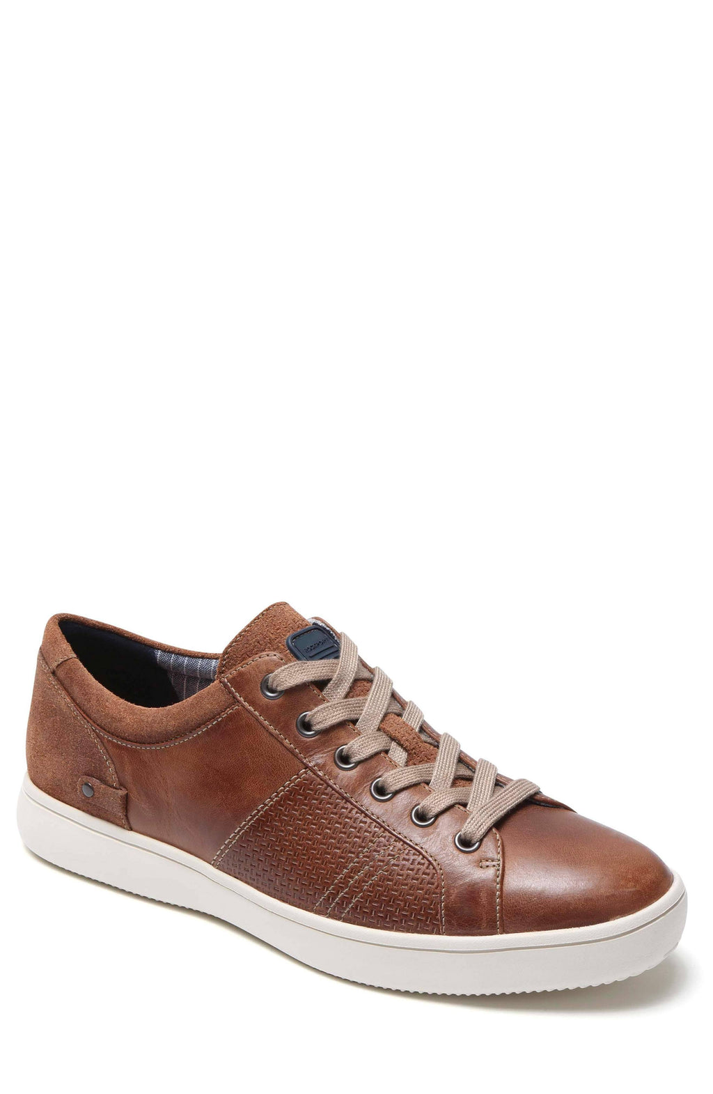 Dark Tan Men&s Tie Shoes W4635