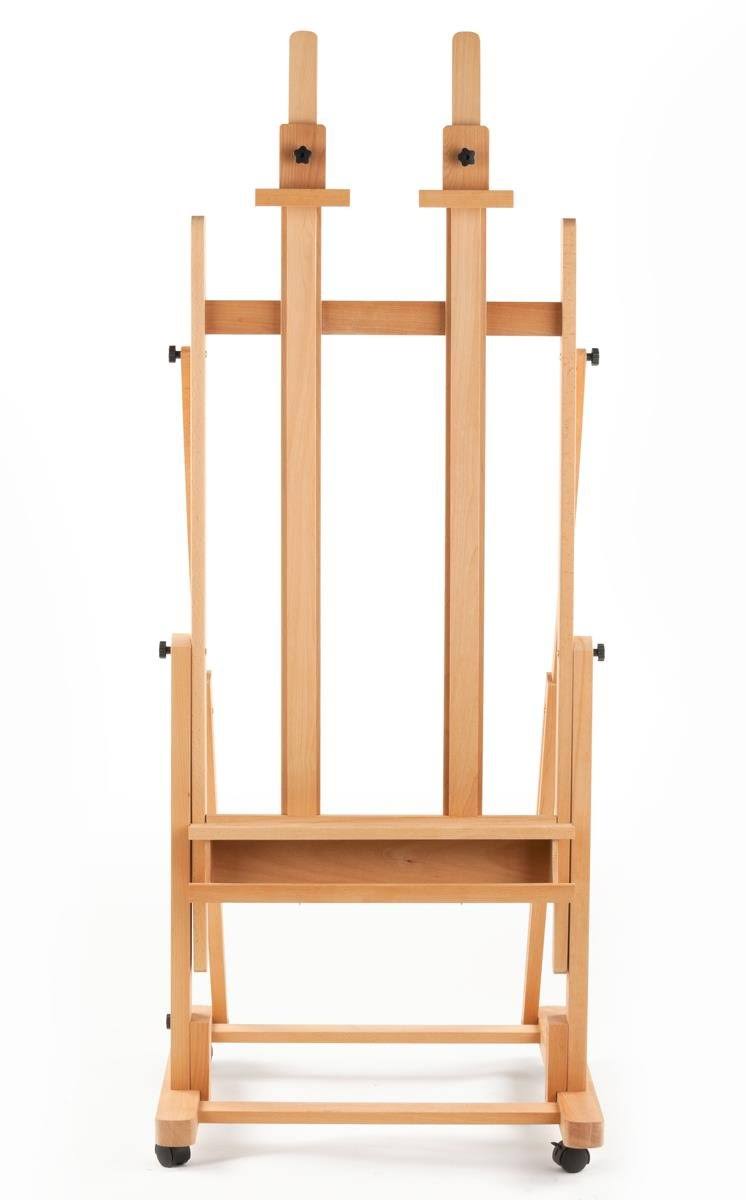 Beech Wood Floor Easel with Locking Wheels W14570