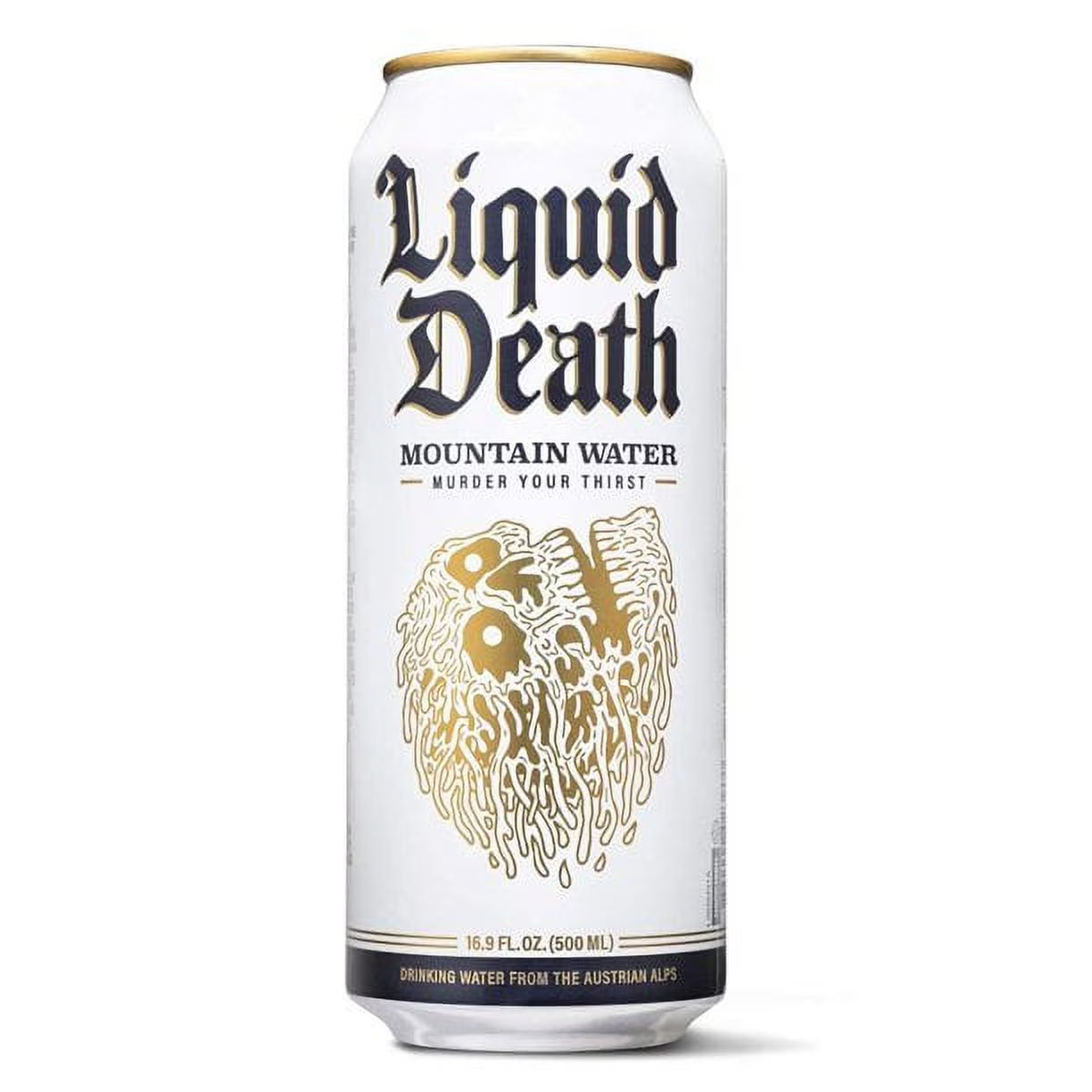 16.9 Fl Oz Mountain Water, 6 Count Cans Y44084