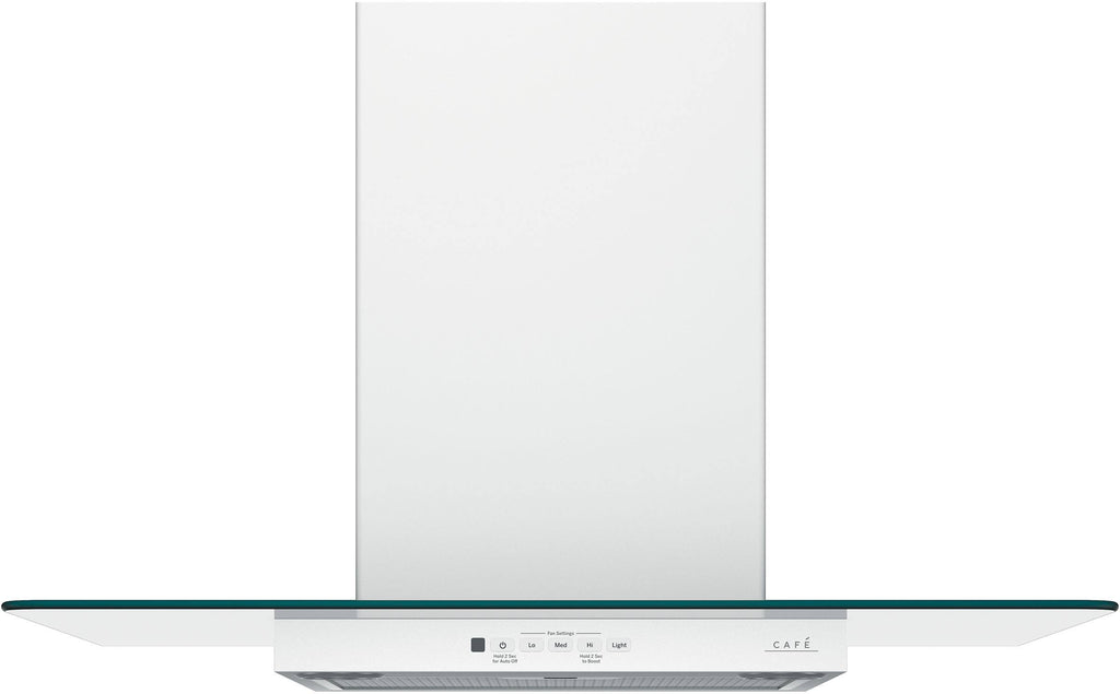 White Matte Wall Mount Range Hood W46150