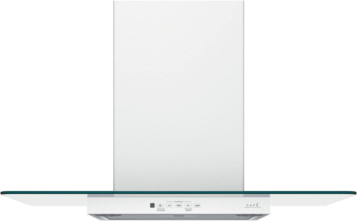 White Matte Wall Mount Range Hood W46150