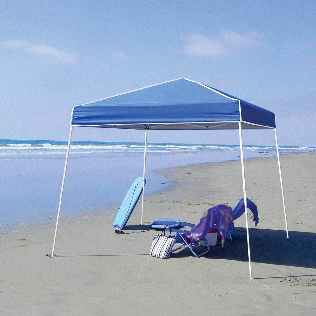 Blue Pop Up Shade Canopy Tent Y110983