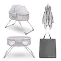 Folding Portable Crib with Removable Canopy C41244