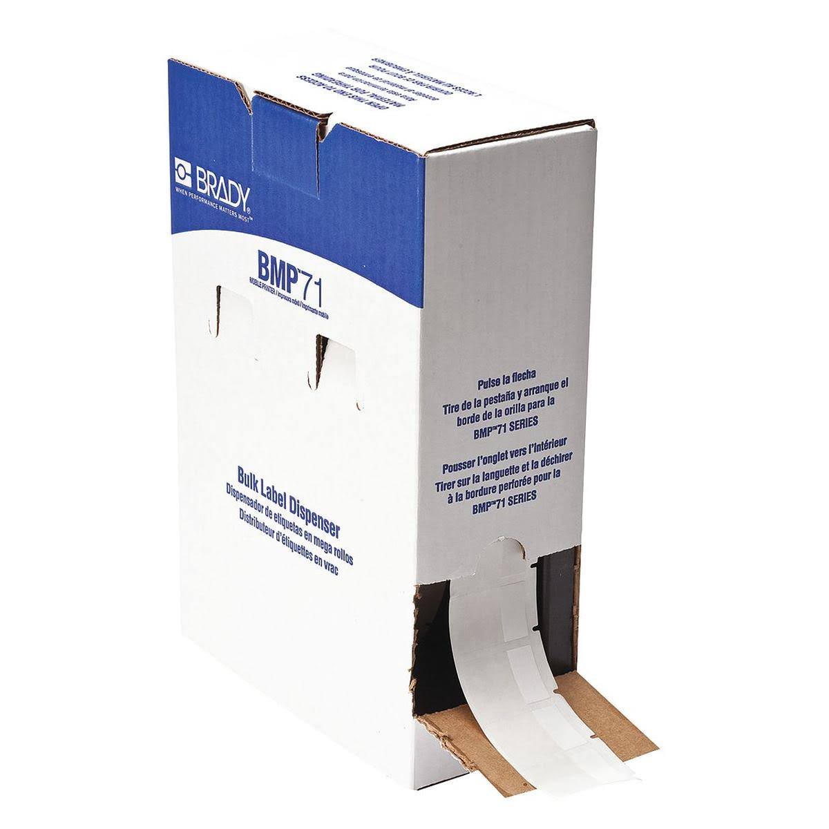 1.5 in H x 1 in W Label E849308