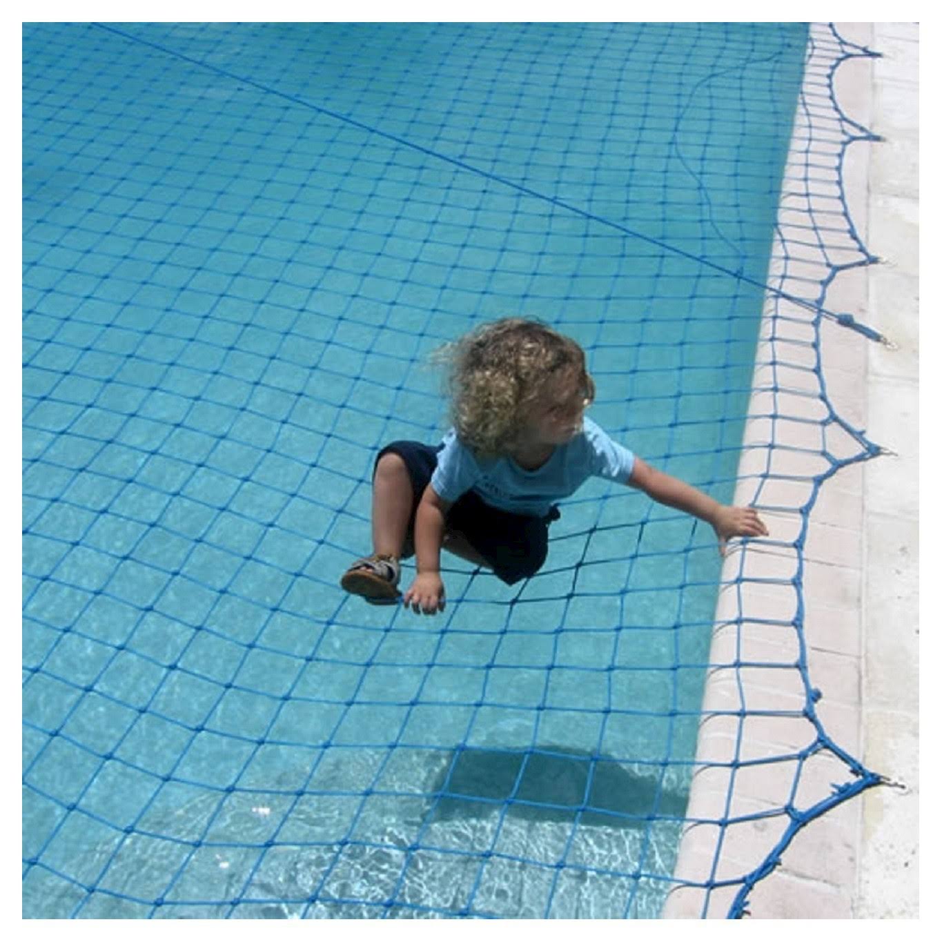 Pool Safety Net, 18 x 36 ft., Blue X360942