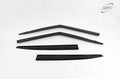 Smoked Side Window Deflectors Rain Guards 4p P47873