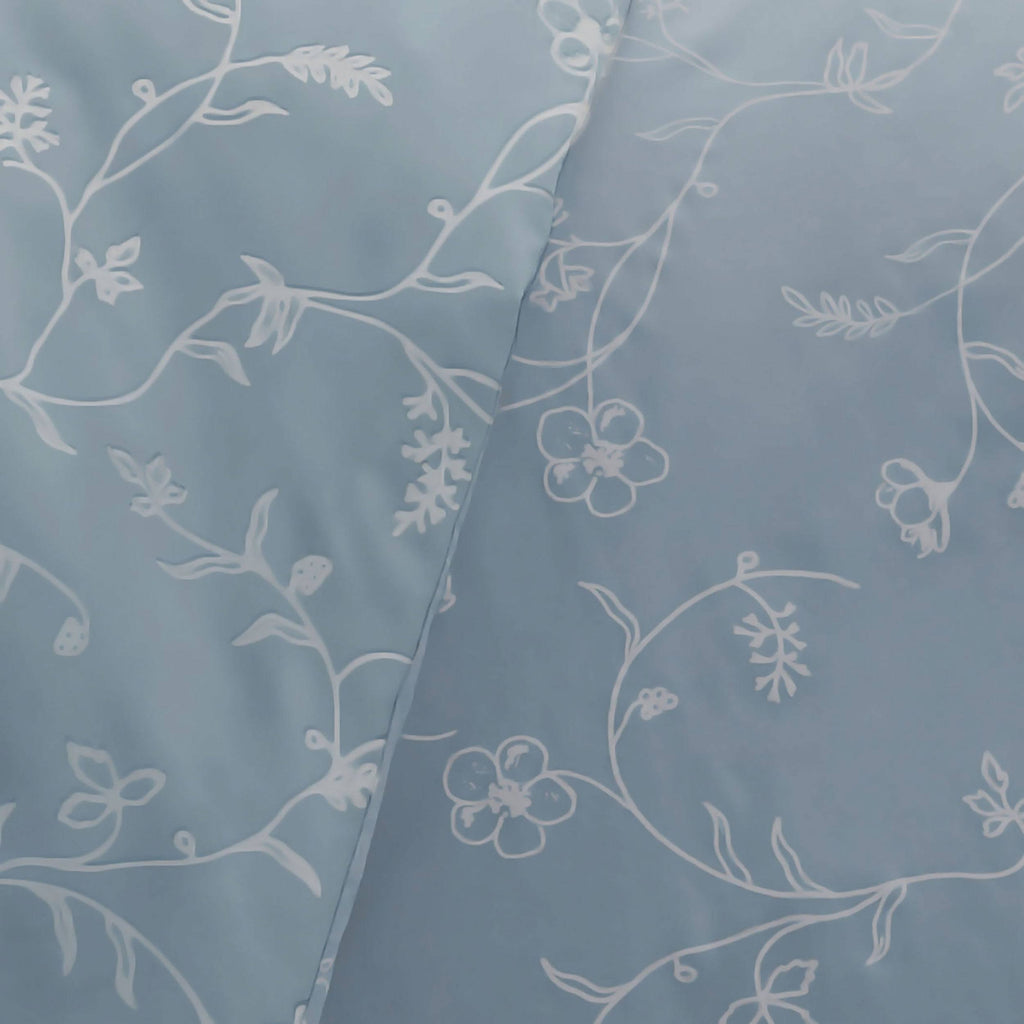 Cotton Reversible Duvet Cover and Sham Set Twin XL T415