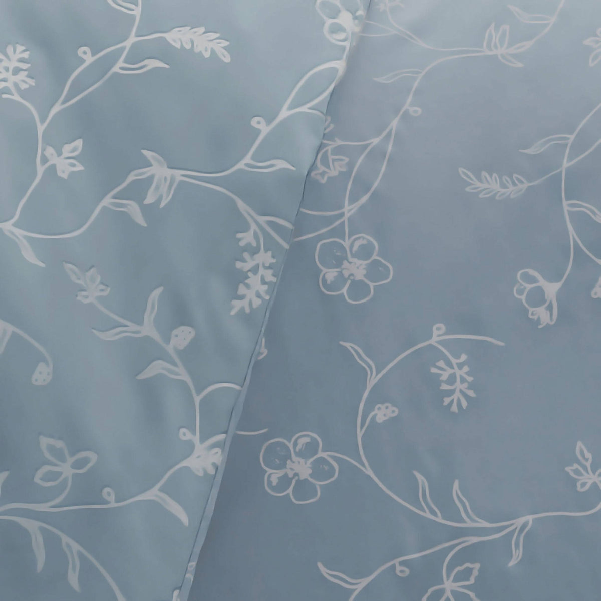 Cotton Reversible Duvet Cover and Sham Set Twin XL T415
