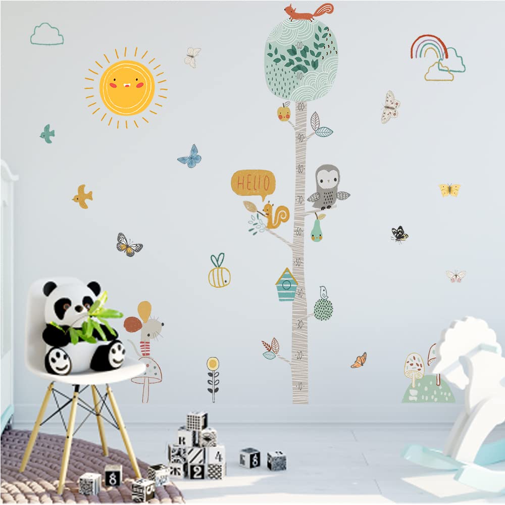 Height Chart Decal Wall Decor Sticker Vinyl Pack of 2 G3835