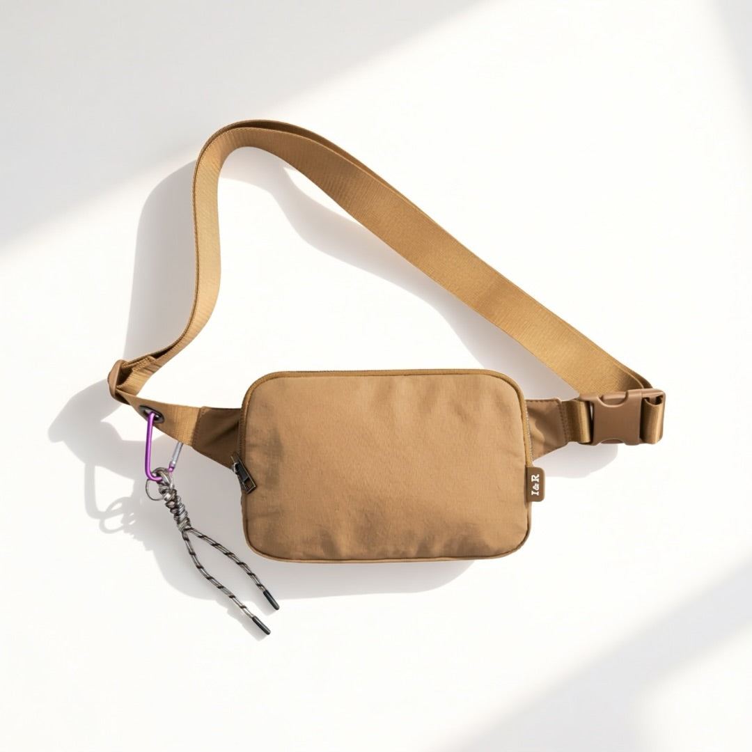 Duo Iris 57" Adjustable Long Strap Crossbody Bag (#1140-14) - By Iris & Rainbow