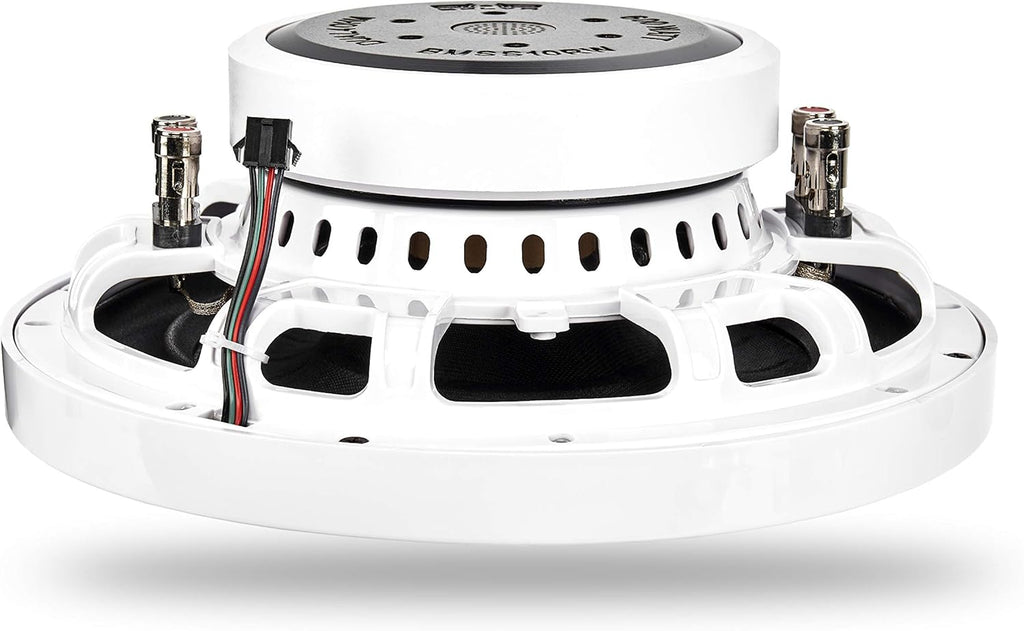 Marine Subwoofer Shallow 10" with Multicolor RGB Lights Pack of 2 X7325