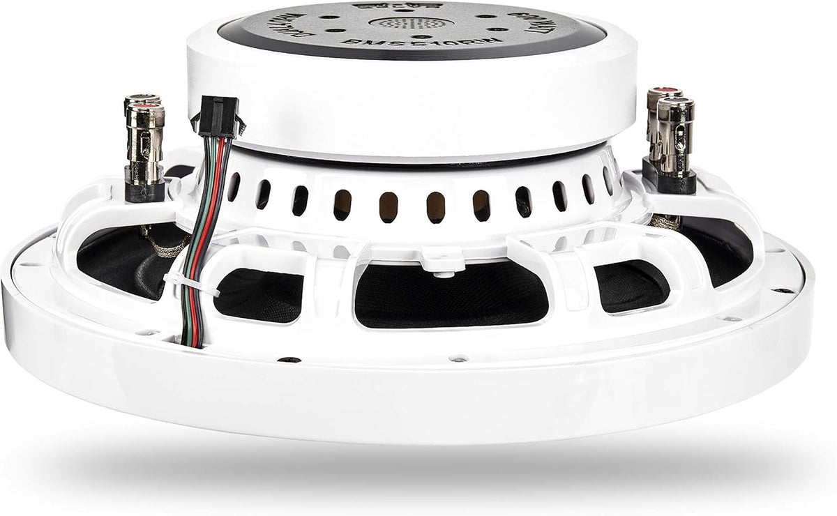 Marine Subwoofer Shallow 10" with Multicolor RGB Lights Pack of 2 X7325