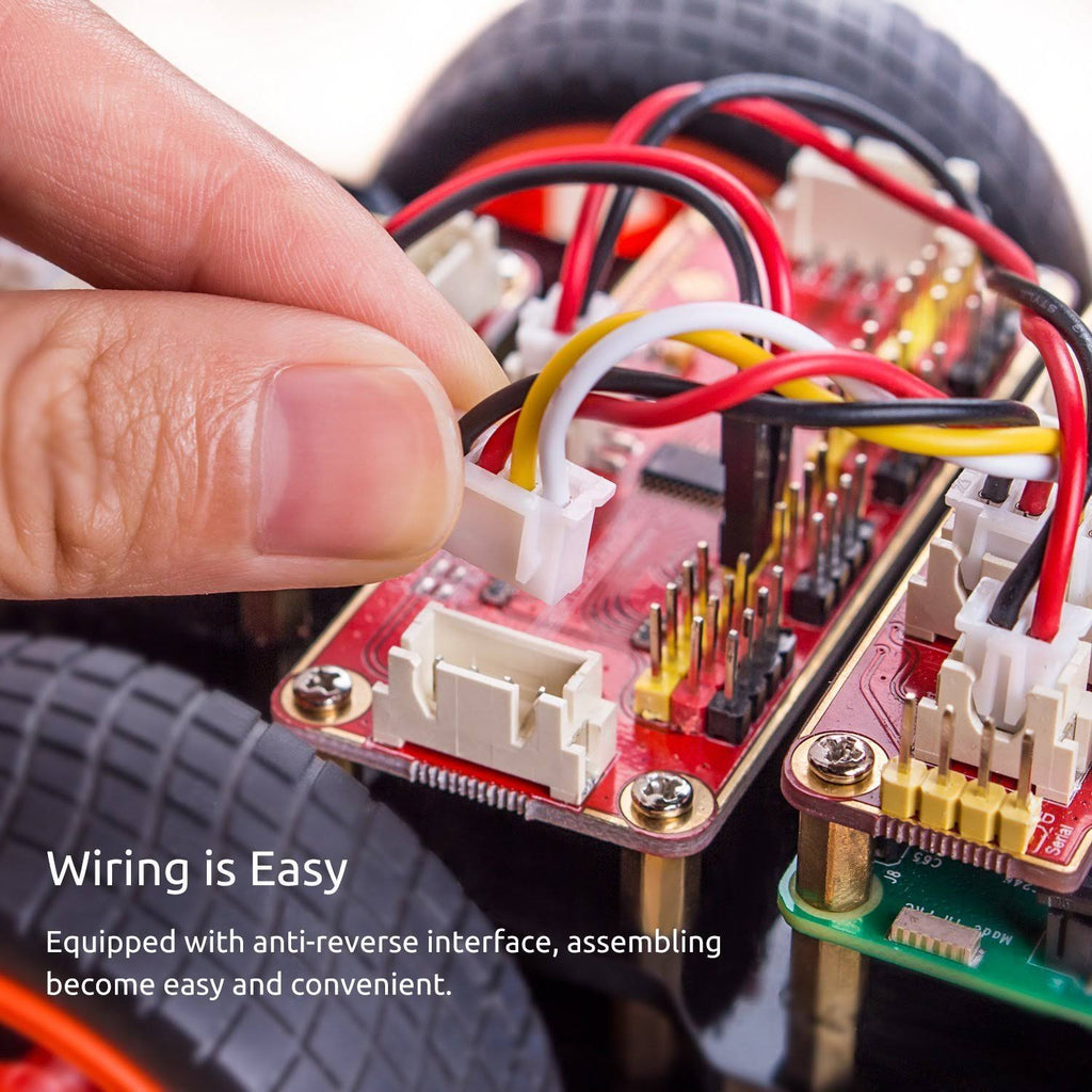 DIY Robot Kit with Ultrasonic Sensor V500297