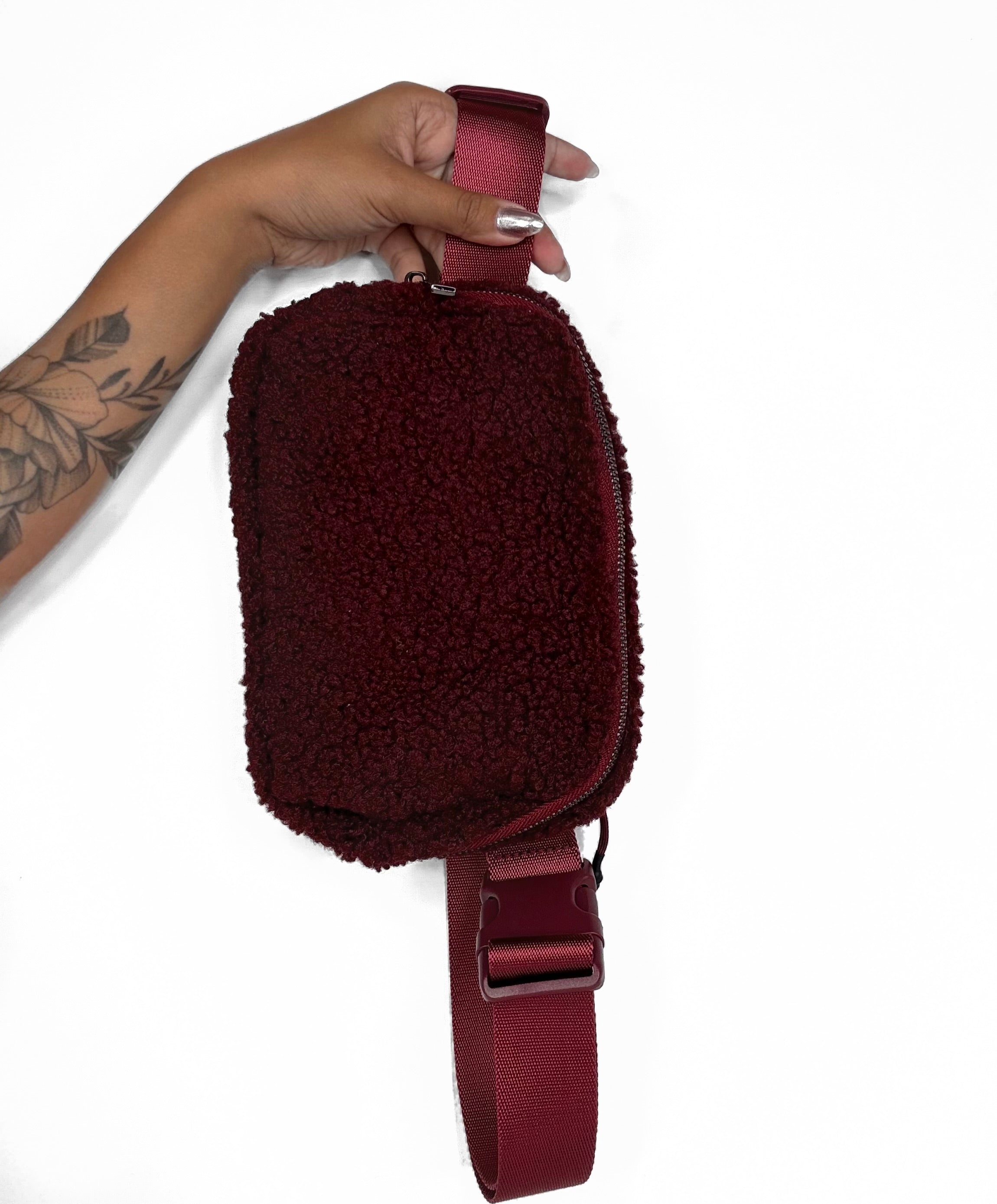 Sherpa Iris Long Strap Crossbody Bag (0140F#) - By Iris & Rainbow