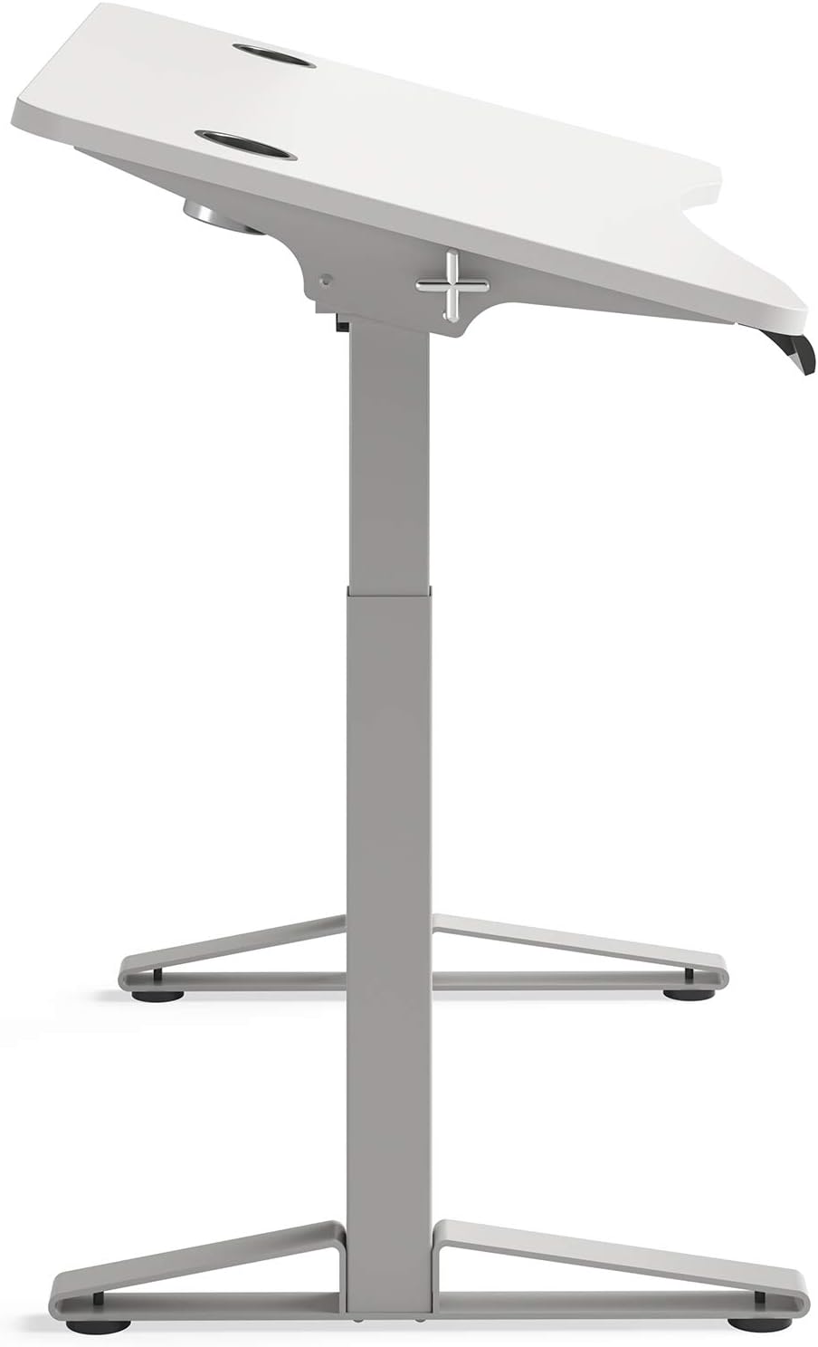Electric Height Adjustable Sit to Stand Desk, White D4796