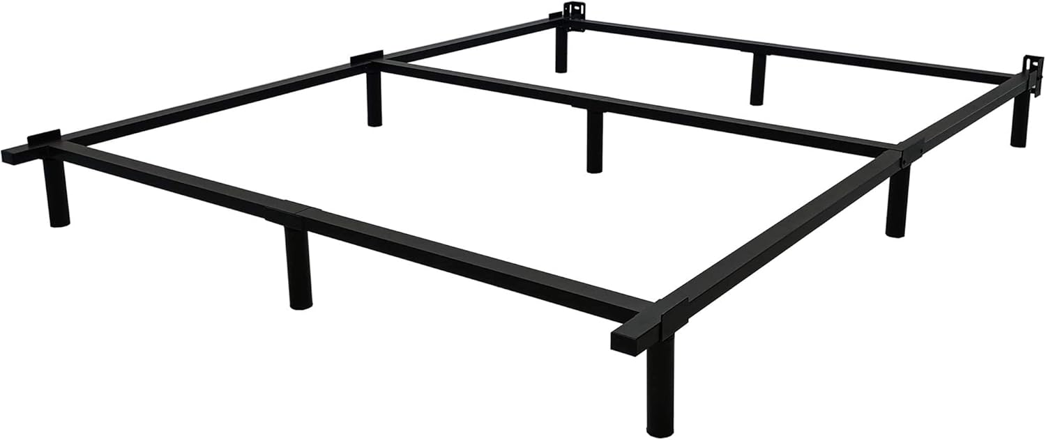 Black Metal Bed Frame 7 Inch V3111