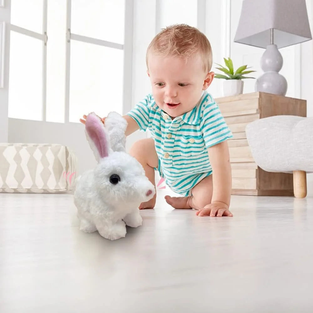 3pcs Bunny Plush Interactive Toys with Carrot A5032