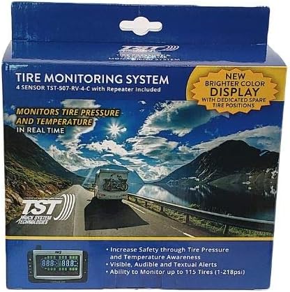 Tire Pressure Monitor with 12 Cap Sensors with Color Display I6589