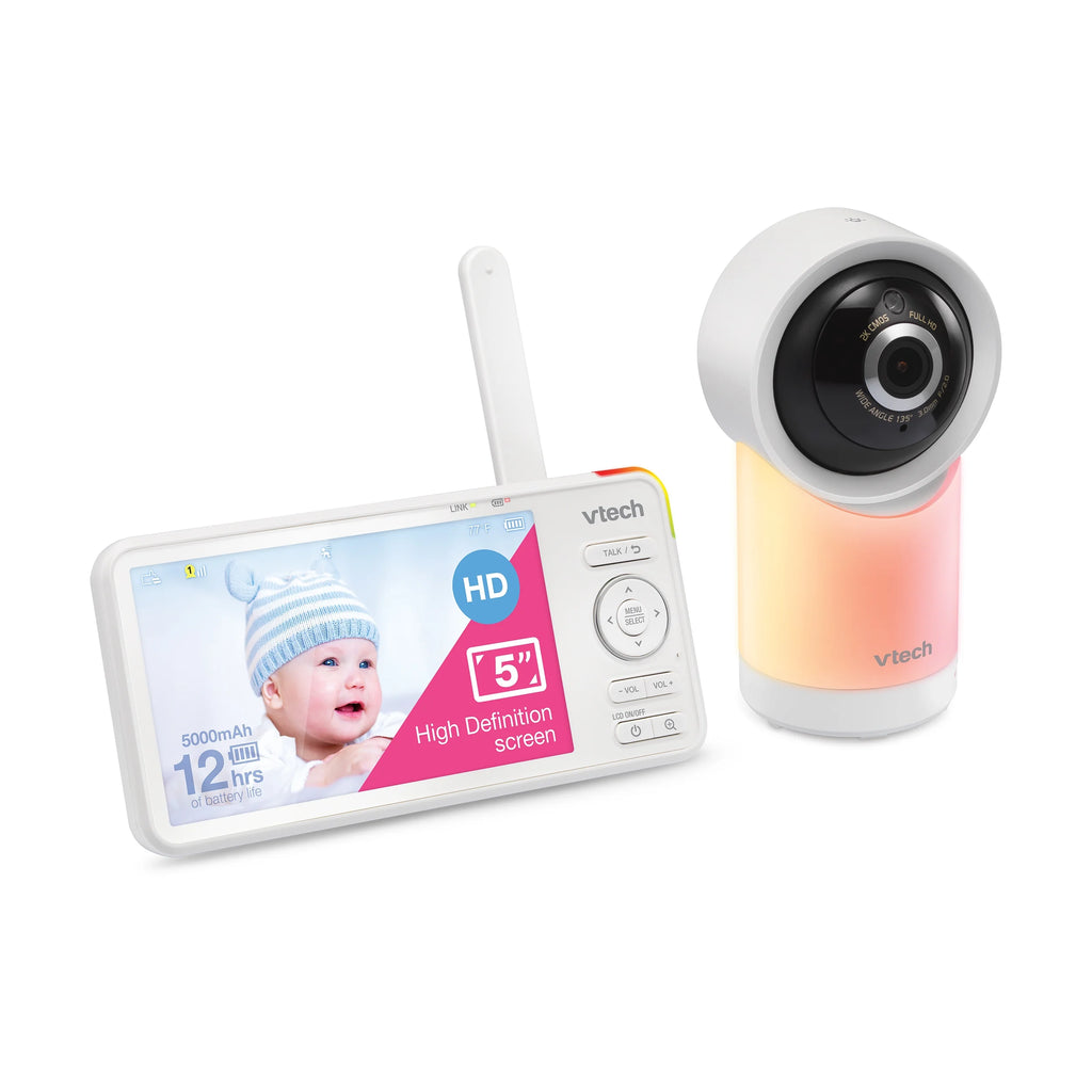 5" Smart Wi-Fi 1080p Pan & Tilt Video Baby Monitor T901