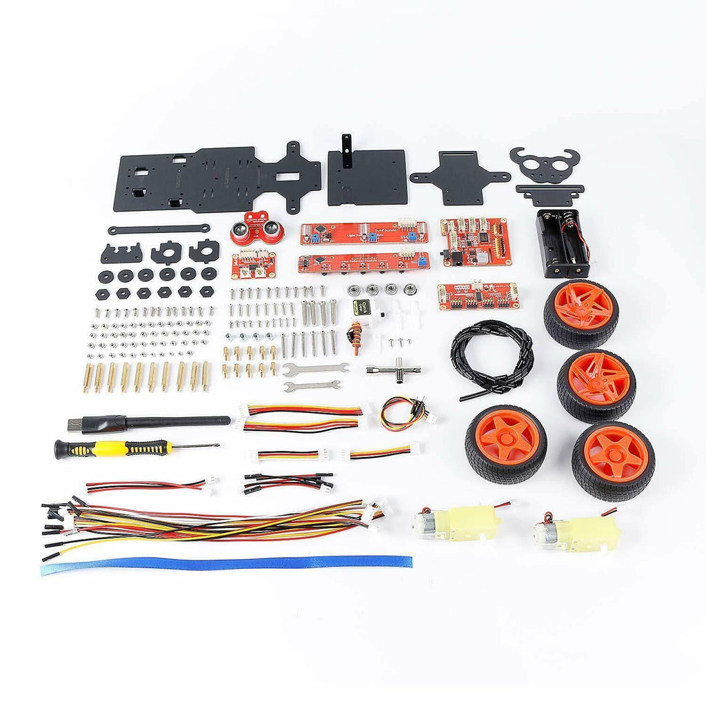 DIY Robot Kit with Ultrasonic Sensor V500297