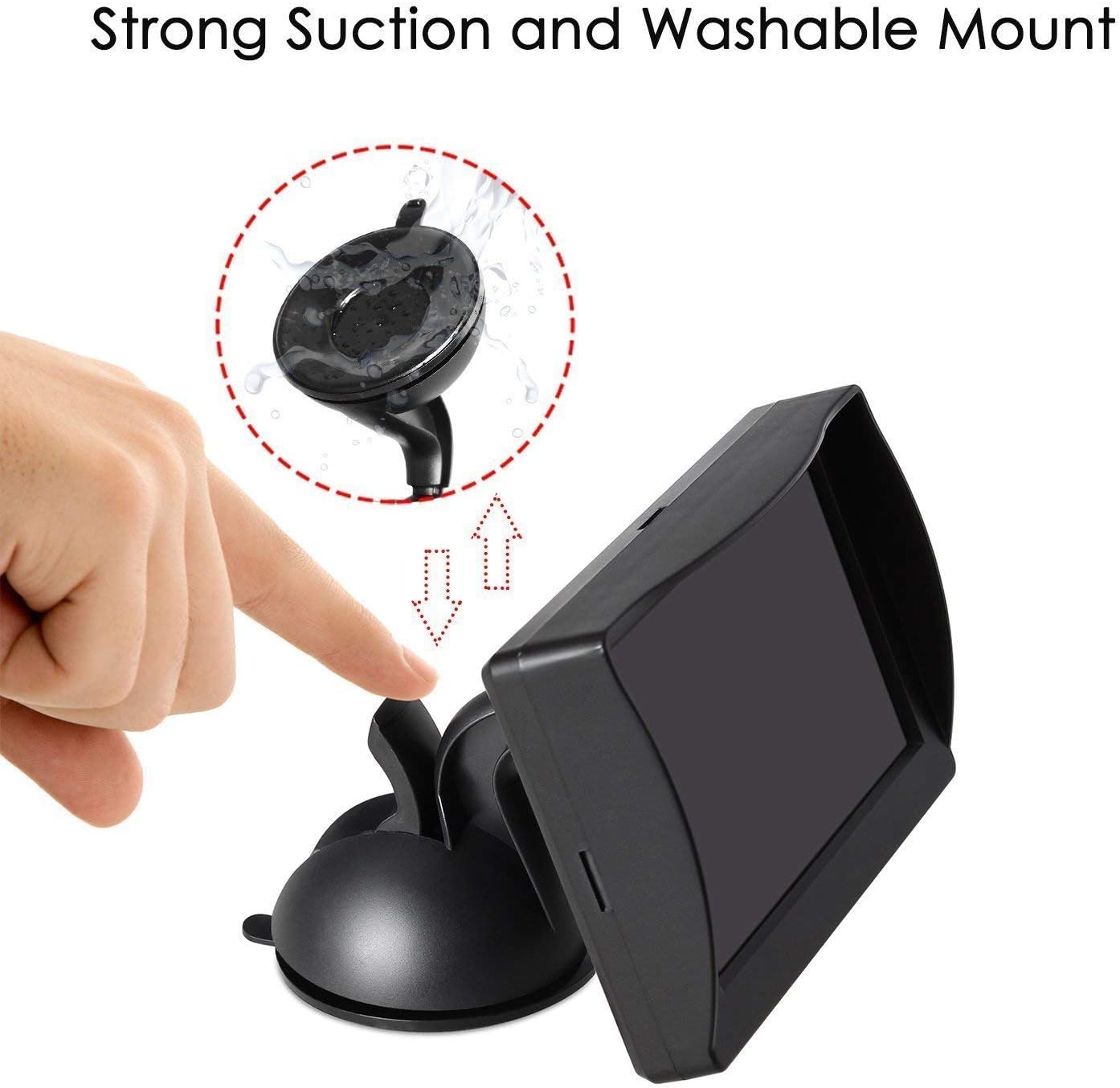 4.3’’ TFT LCD Monitor Backup Camera Kit, IP 68 Waterproof, Pack of 2 C566318