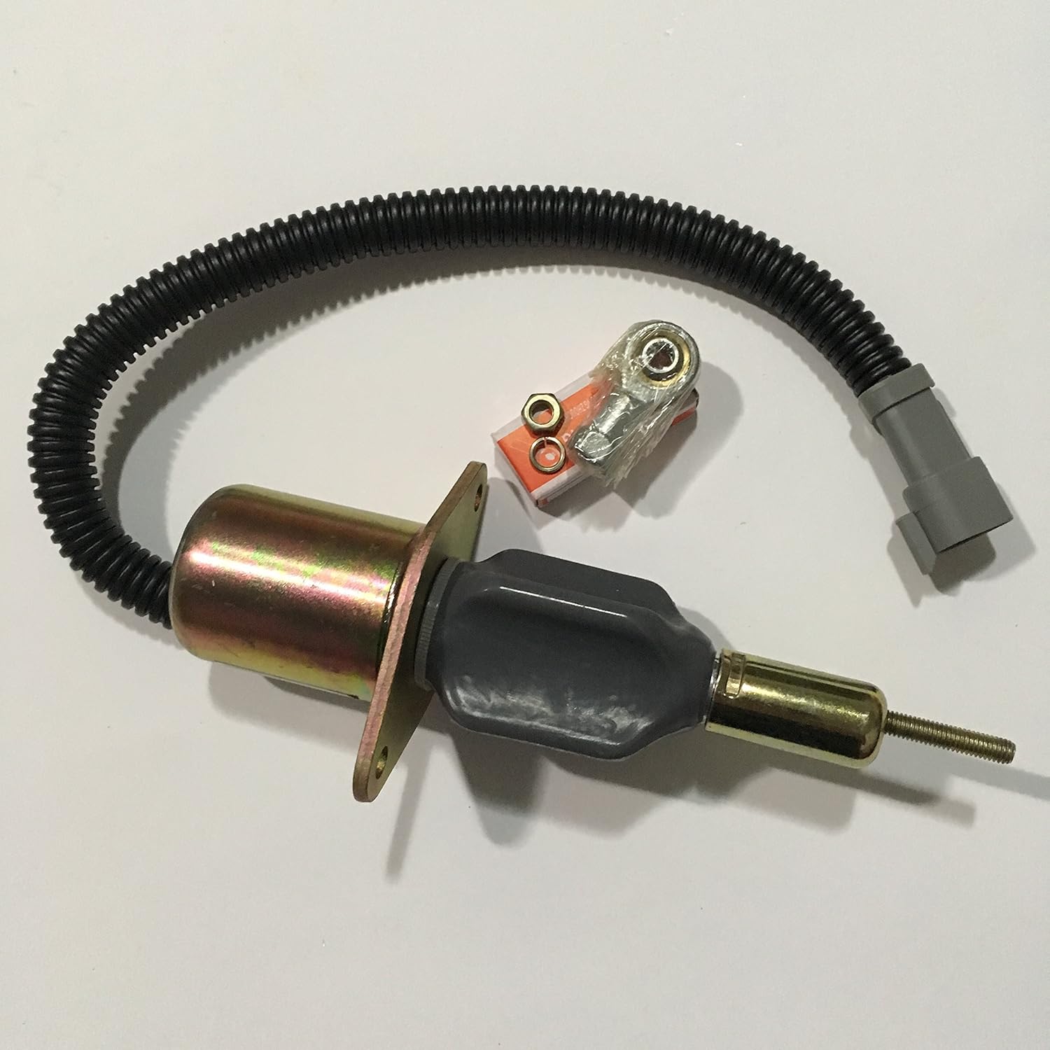 24V Shut Off Stop Solenoid for Cummins C8.3L Engine Pack of 2 D5490
