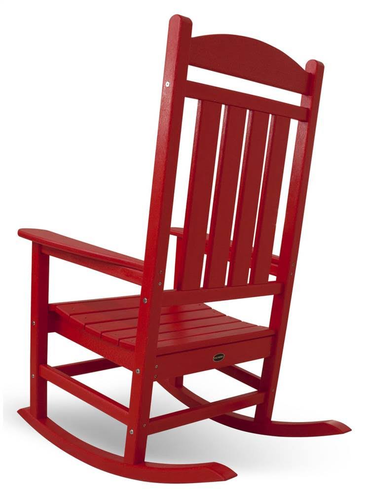 Sunset Red Rocking Chair P8588