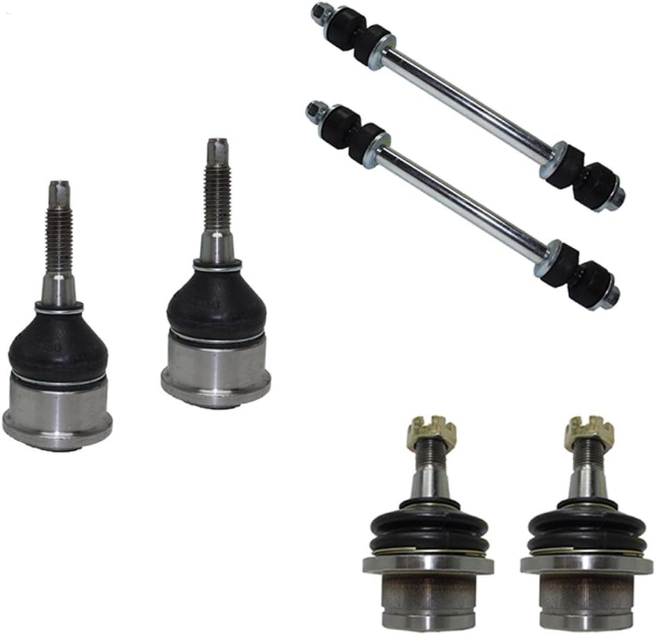 Front Upper and Lower Ball Joints Sway Bar Links 6pc Set S183
