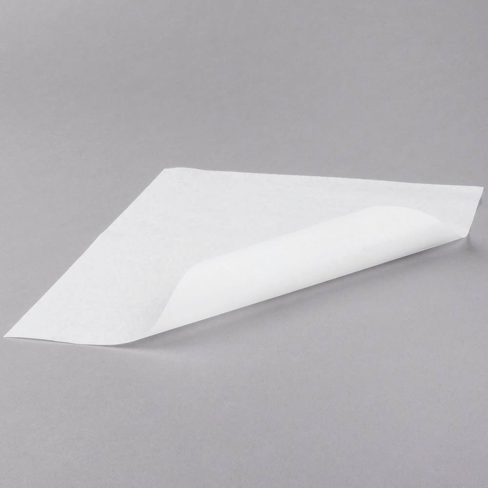 12 inch x 12 inch 21 lb. Dry Wax Paper - 6000/Case F401761