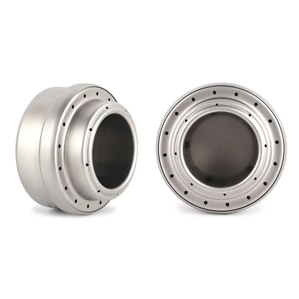 Portable Alcohol Stove with Cross Stand Rack Lid I8003