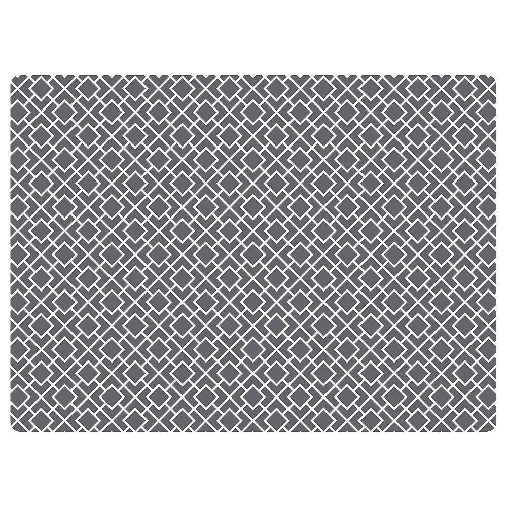 Gray Desk Chair Mat O302281