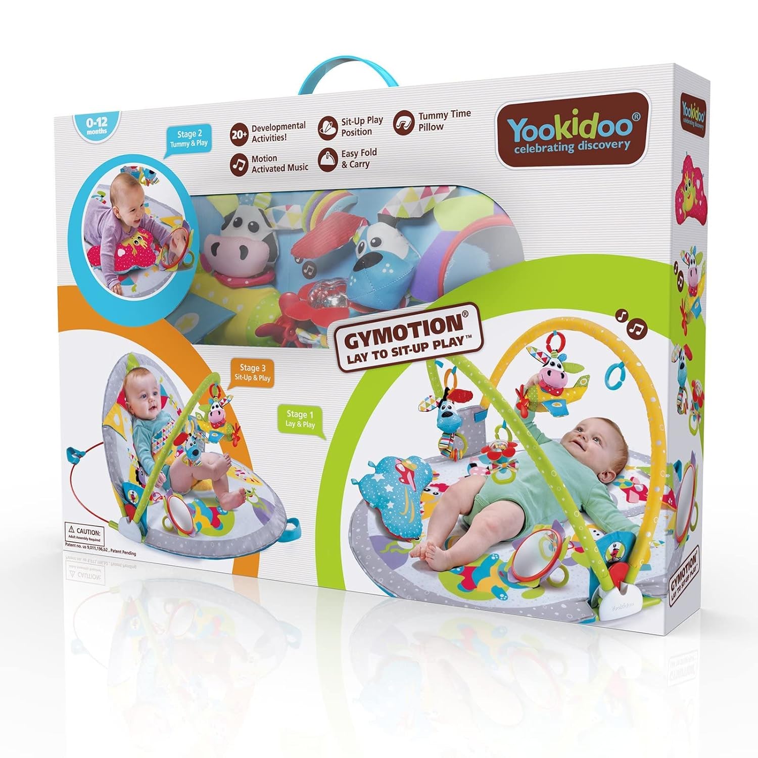 3-in-1 Baby Play Mat Activity Center C829