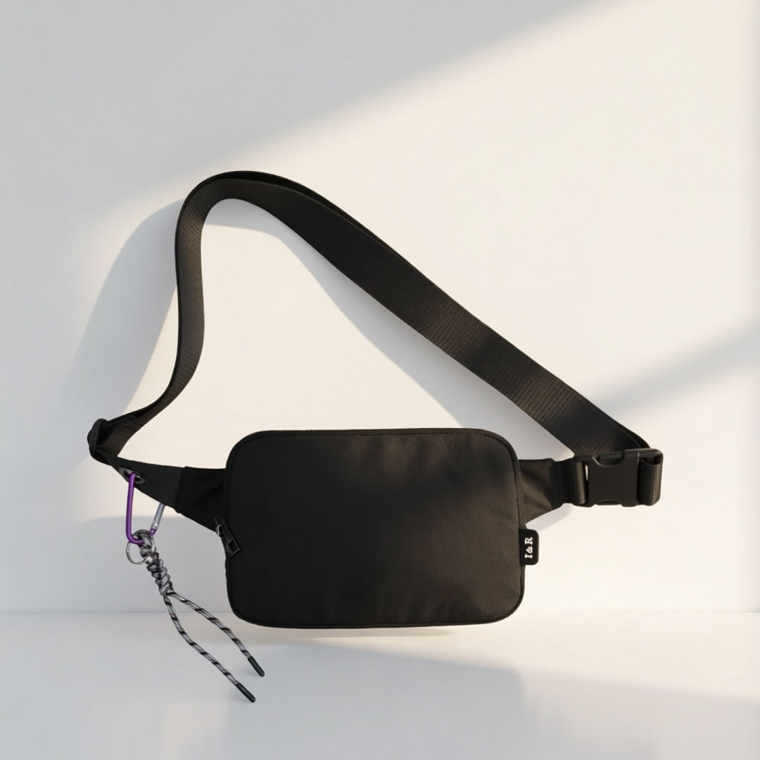Duo Iris 57" Adjustable Long Strap Crossbody Bag (#1140-14) - By Iris & Rainbow