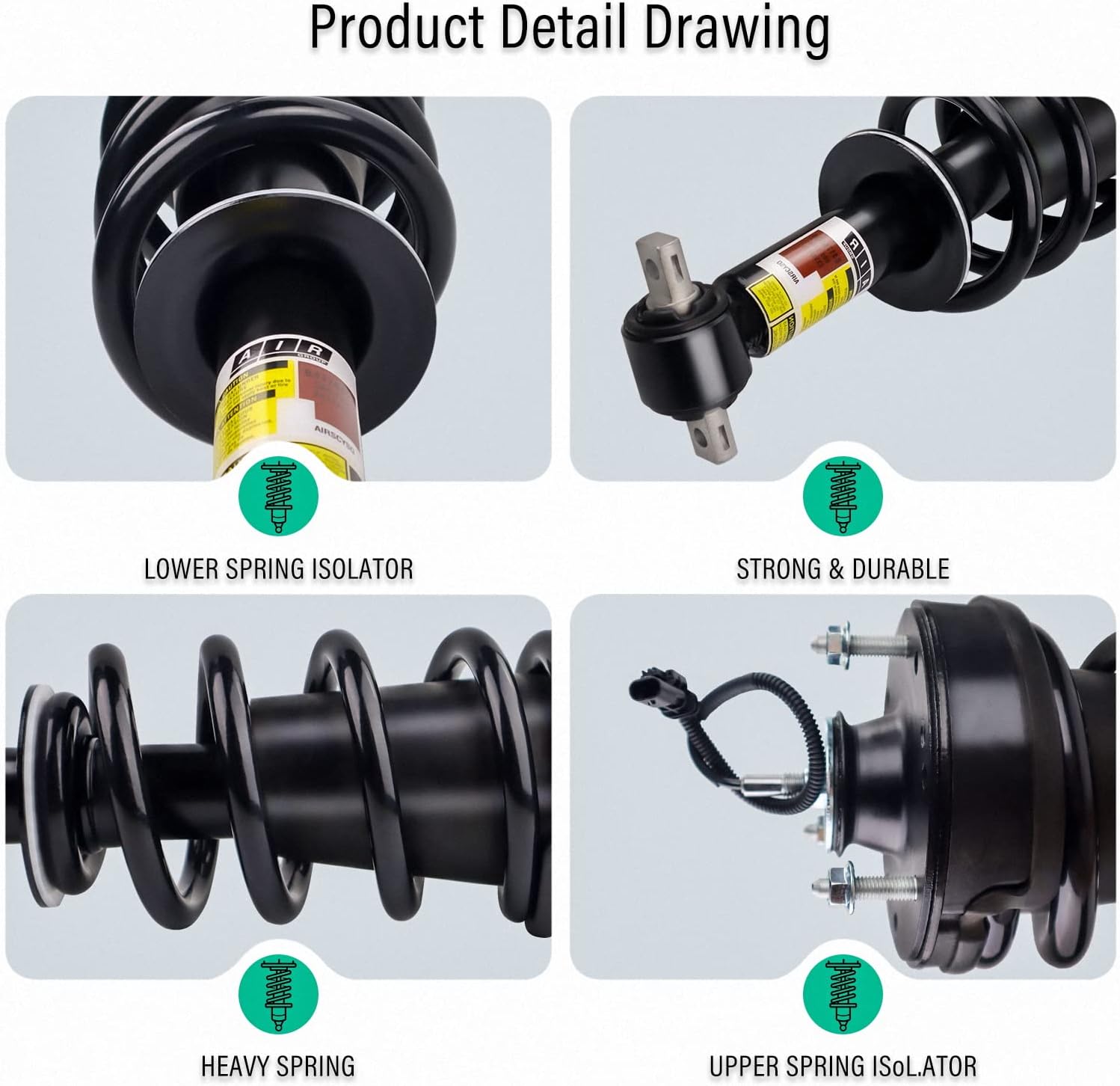 Front Shocks Absorber and Struts Assembly Magneride Suspension H756790