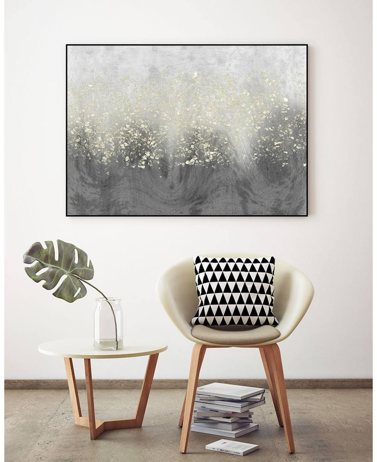 20x22 x 16x22 Framed Canvas Q158