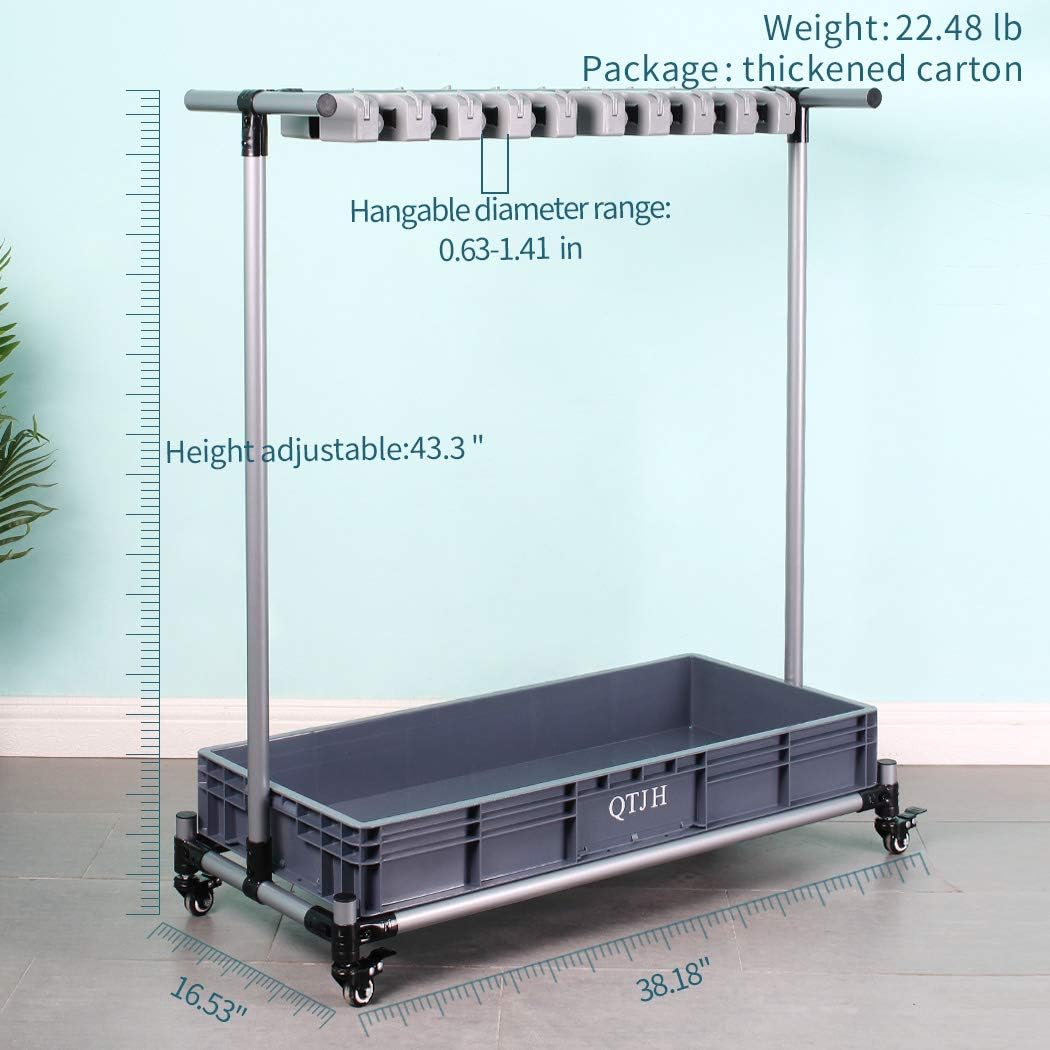 Mop Rack Storage Cart V34248