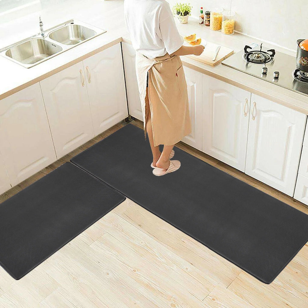 2pcs PVC Kitchen Floor Mat Non-Slip J210