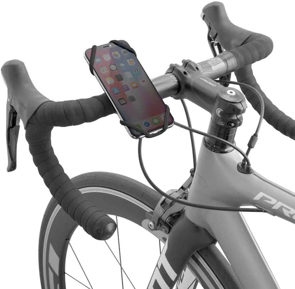 Black Universal Bike Phone Mount for Handlebar U22296