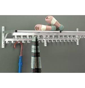 Wall Mounted Hat Shelf with Hooks G848