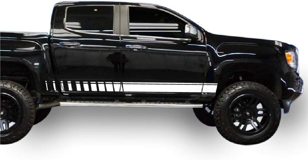 2X Vinyl Decal Sticker Racing Stripes Pack of 2 S97323