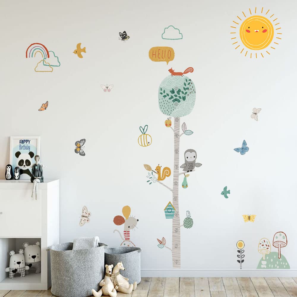 Height Chart Decal Wall Decor Sticker Vinyl Pack of 2 G3835
