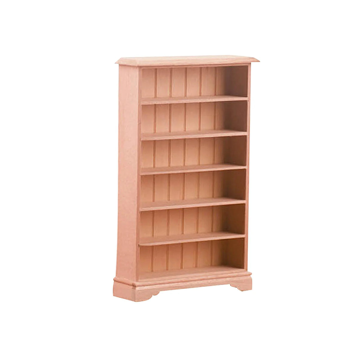 Dollhouse Miniature Wooden Bookcase Display Shelf X8996